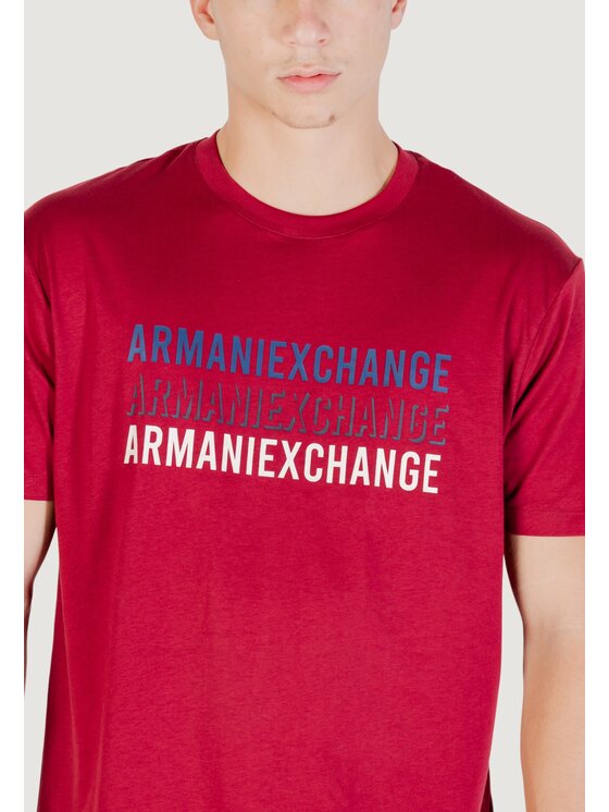 Armani Exchange Armani Exchange T-shirt XM001444 AF10358 Bordeaux Casual Fit