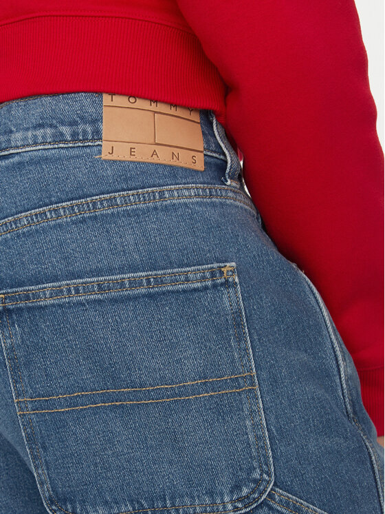 Tommy Jeans Tommy Jeans Blugi Jaimie DM0DM21169 Albastru Relaxed Fit