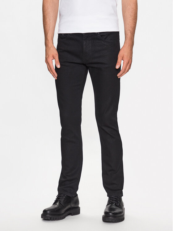 KARL LAGERFELD KARL LAGERFELD Traperice 265840 533842 Crna Regular Fit
