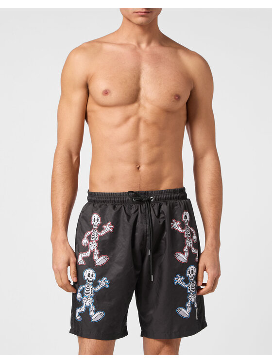 PHILIPP PLEIN PHILIPP PLEIN Kąpielówki 9651 Czarny