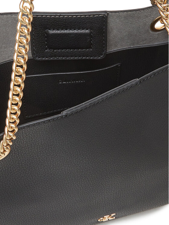 Calvin Klein Calvin Klein Kabelka Minimal Monogram Shoulder Bag Wi LV04F3205G Černá