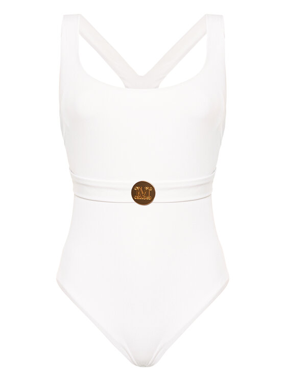 Max Mara Leisure Max Mara Leisure Peldkostīms Brioso 38311606 Balts