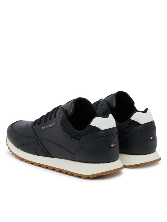 Tommy Hilfiger Tommy Hilfiger Laisvalaikio batai New Runner Eva Ess FM0FM05512 Juoda