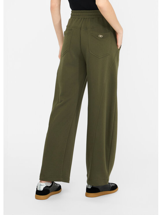 Liu Jo Liu Jo Pantaloni di tessuto TF5291FS32190515 Verde Regular Fit