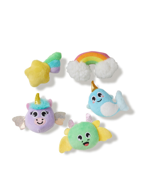 Crocs Crocs Ukras za obuću Jibbitz Magical Plush Friends 5 Pack 10012954 Šarena