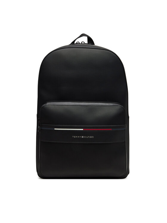 Rucsac Tommy Hilfiger Th Foundation Backpack AM0AM13195 Negru
