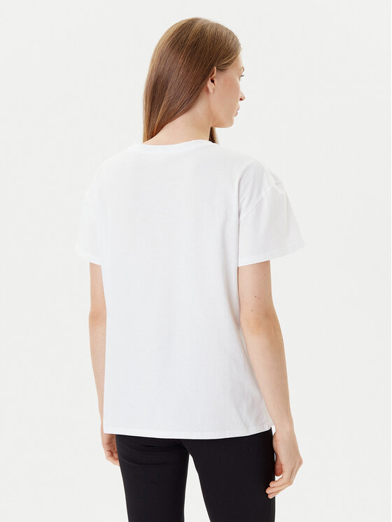 Liu Jo Liu Jo T-krekls MF5412 JS923 Balts Regular Fit