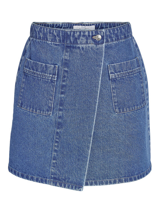 Noisy May Noisy May Fustă de blugi Poppie 27029675 Bleumarin Regular Fit