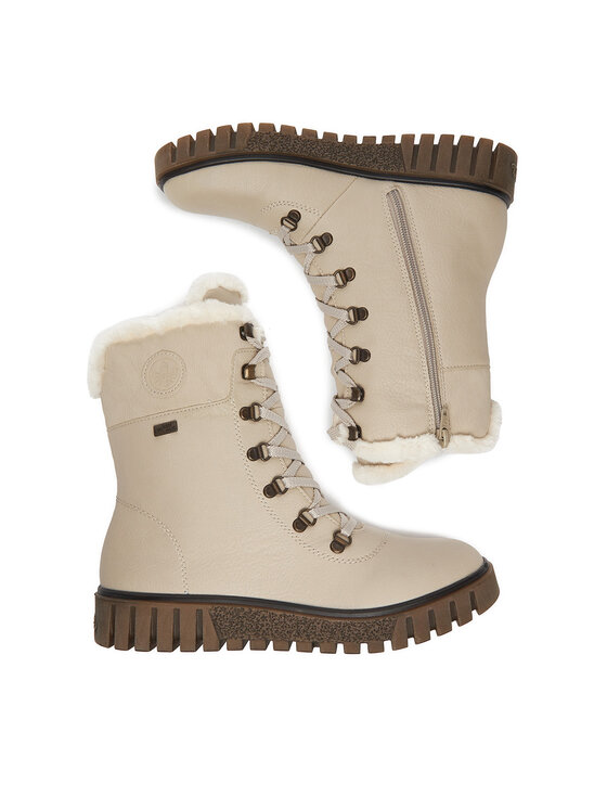 Rieker Rieker Schnürschuhe CEO-Y3424-60 Beige