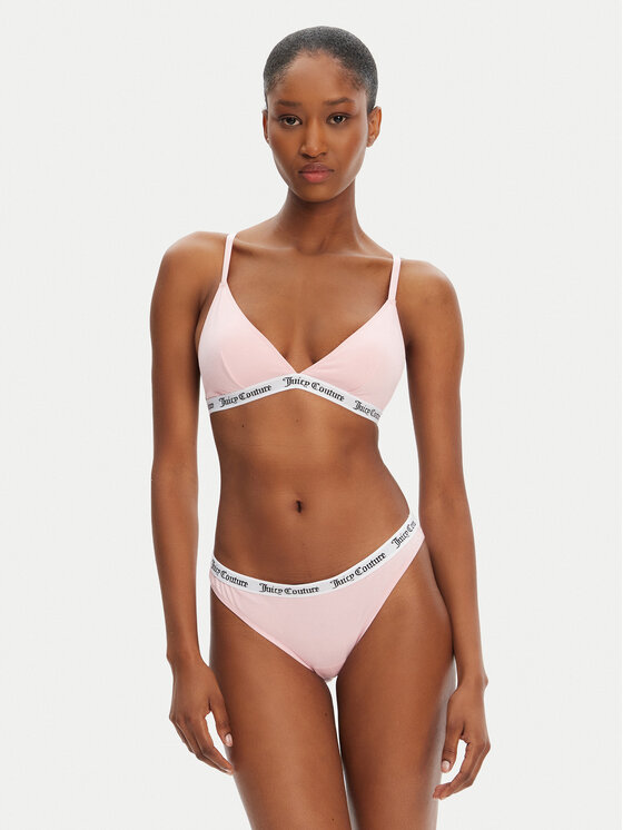 Juicy Couture Juicy Couture Trikotni nedrček JCLQB224518 Roza