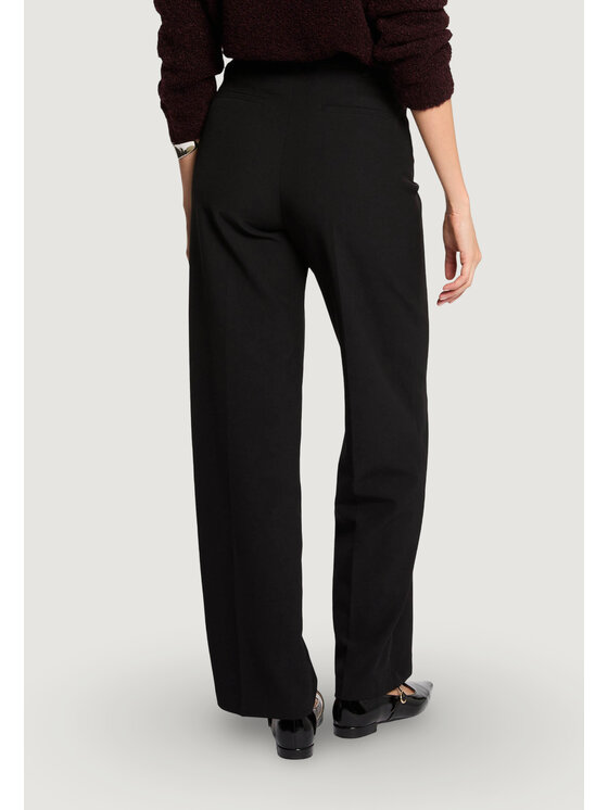 Morgan De Toi Morgan De Toi Pantaloni chino 242-POYA.F Nero Casual Fit