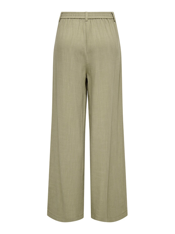 ONLY ONLY Stoffhose Lemmia 15370398 Grün Regular Fit