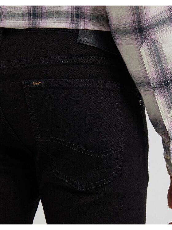 Lee Lee Jeansy L719HFAE_34/32 Czarny Slim Fit