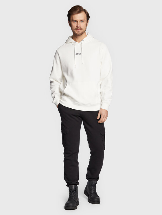 Guess Guess Μπλούζα M2BQ50 K9YH1 Λευκό Regular Fit
