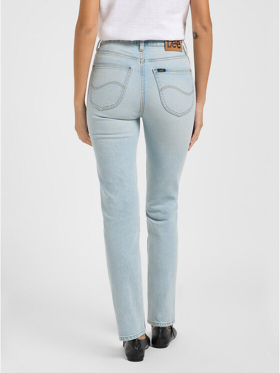 Lee Lee Jeansy CAROL Niebieski Regular Fit