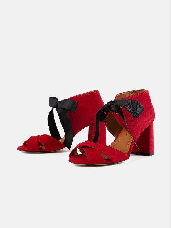 L37 L37 Sandały MOVIE STAR Czerwony