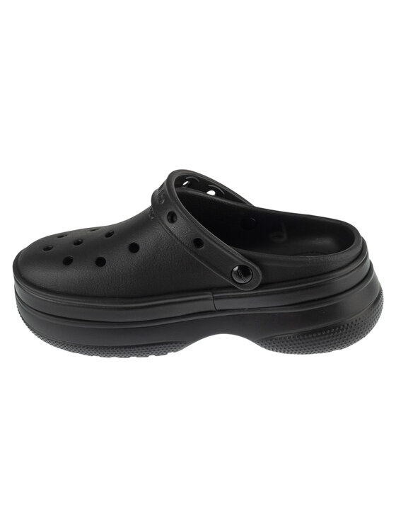Crocs Crocs Ciabatte Classic Stacked Clog Nero