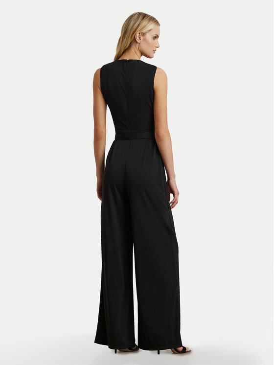 LAUREN RALPH LAUREN LAUREN RALPH LAUREN Kombinezon 200951815001 Czarny Wide Leg