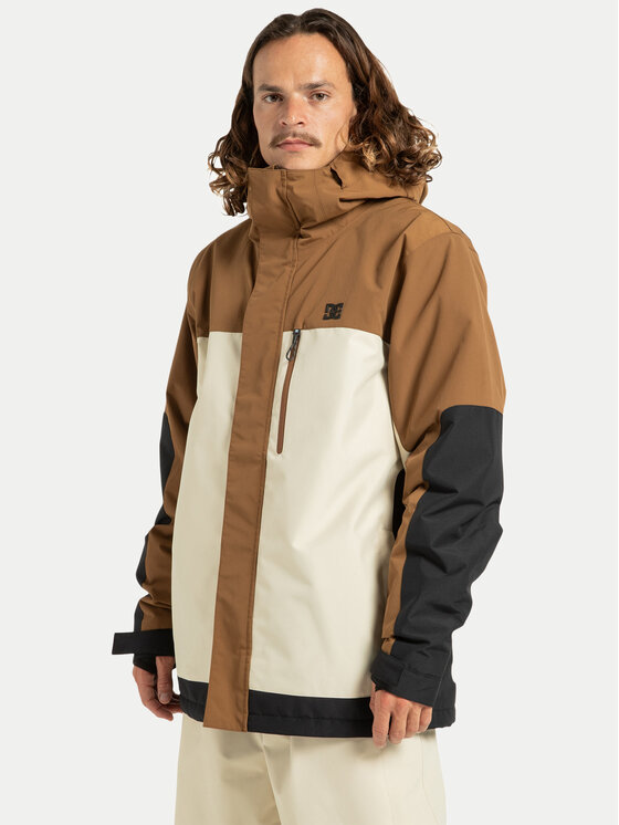 DC Shoes DC Shoes Giacca da sci Defiant ADYTJ03089 Marrone Regular Fit