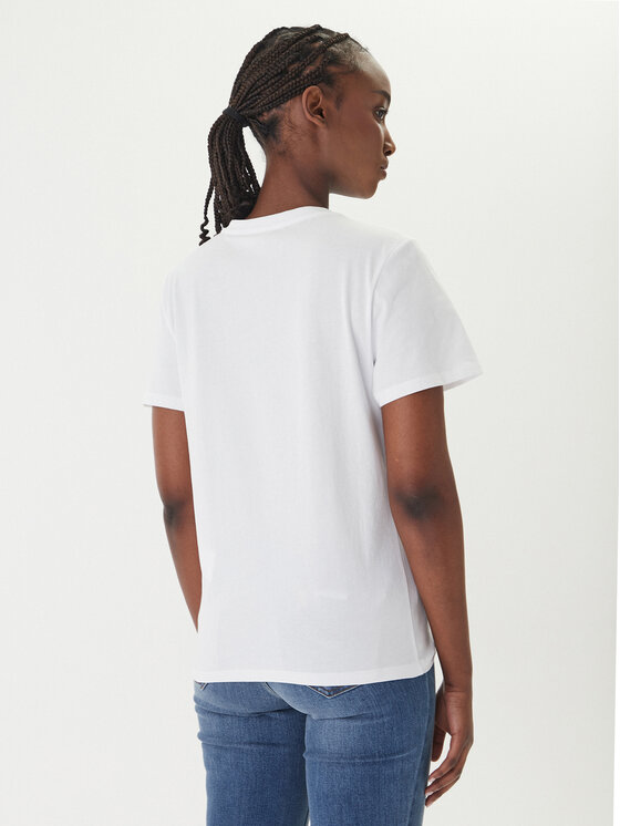 Liu Jo Liu Jo T-särk WA6237 JS923 Valge Regular Fit