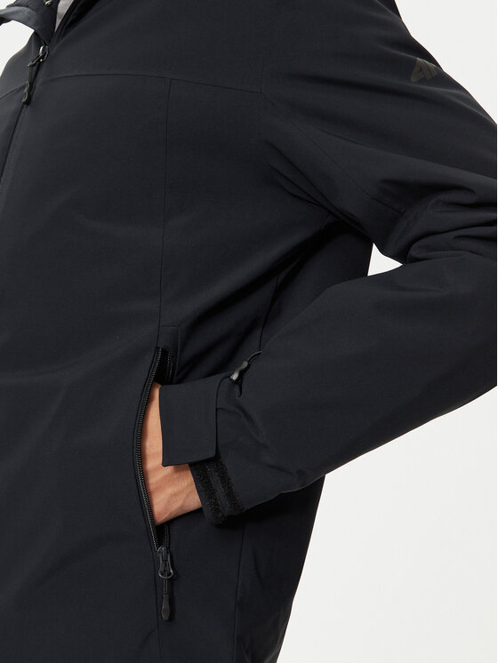 4F 4F Μπουφάν για σκι 4FWAW24TTJAM579 Μαύρο Regular Fit