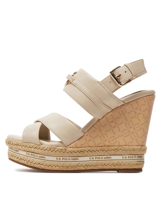 U.S. Polo Assn. U.S. Polo Assn. Еспадрильї Aylin016 Бежевий