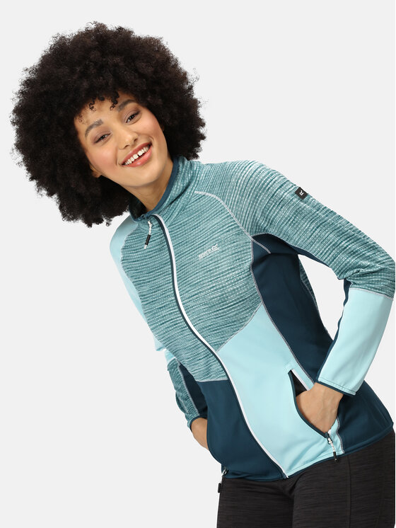 Regatta Regatta Geacă softshell Yare VIII RWL239 Albastru Regular Fit