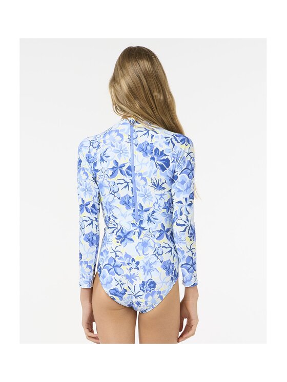 Rip Curl Rip Curl Strój kąpielowy Island Bliss Surfsuit-Girl Niebieski