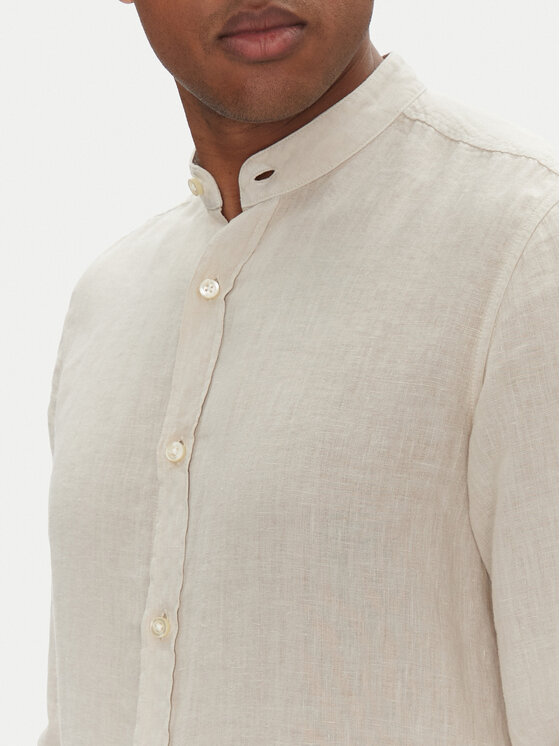 BOSS BOSS Särk 50537369 Beež Regular Fit
