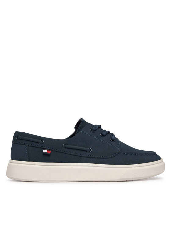 Tommy Hilfiger Poltopánky T3B4-34352-0315 Tmavomodrá