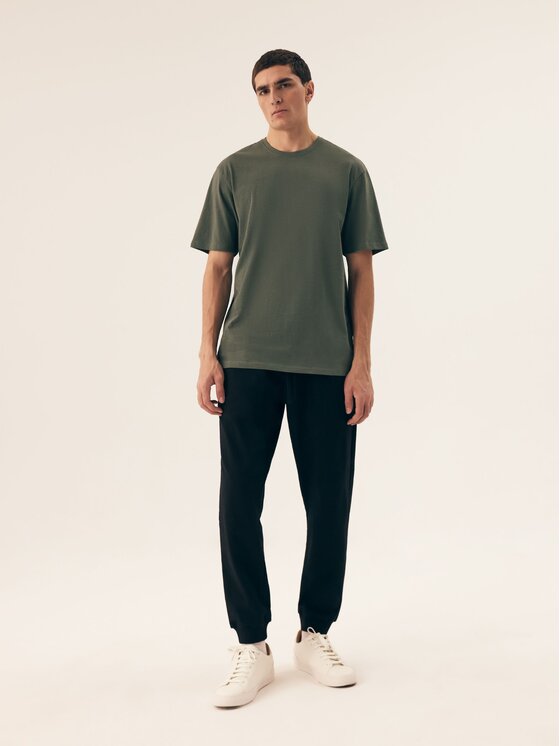 Henderson Henderson T-Shirt 43026 Khaki Regular Fit