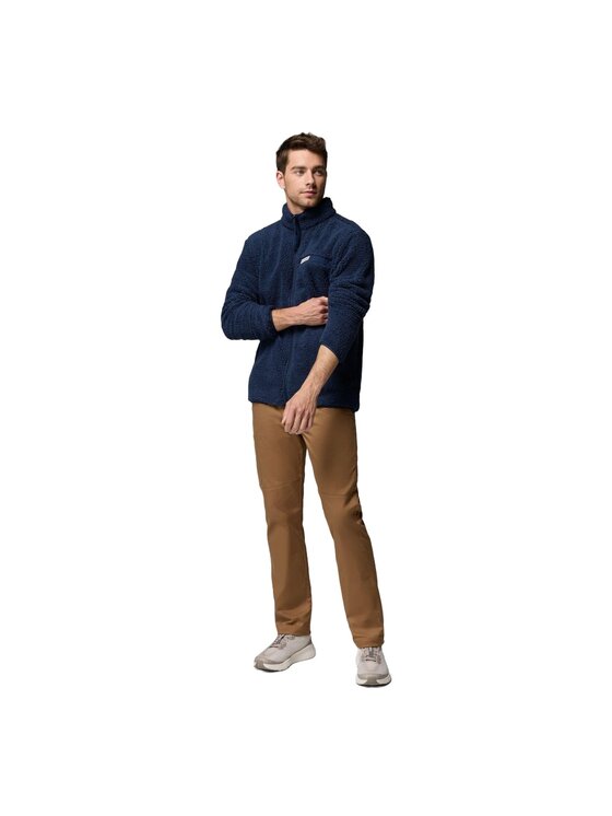 Columbia Columbia Polar Rugged Ridge High Pile Full Zip 2135481464 Granatowy Regular Fit