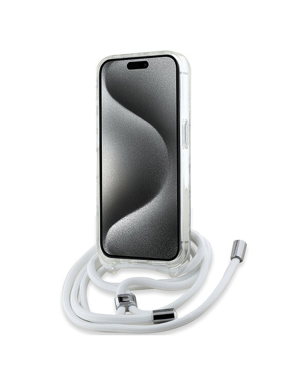 KARL LAGERFELD KARL LAGERFELD Etui na telefon Apple iPhone 15 Pro Max Przezroczysty