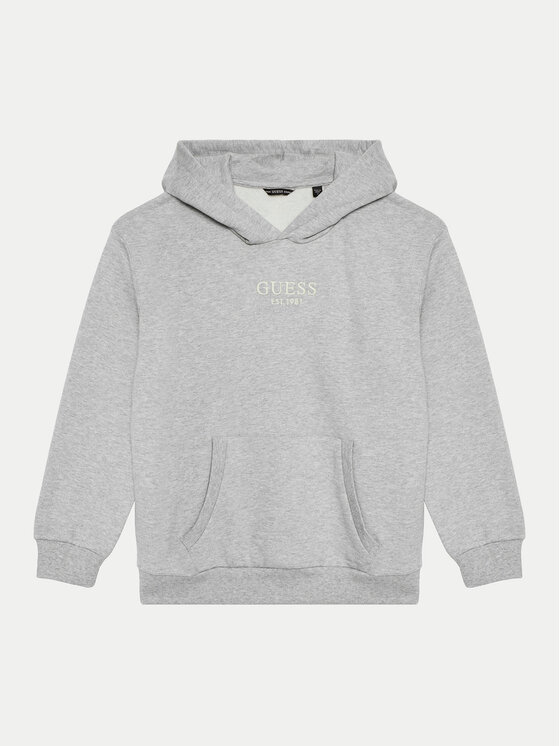 Guess Mikina L4BQ29 KAV33 Sivá Regular Fit