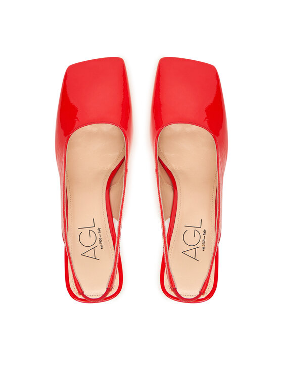 AGL AGL Tacones Celia Sling B D279003PCPLUME0377 Oranž