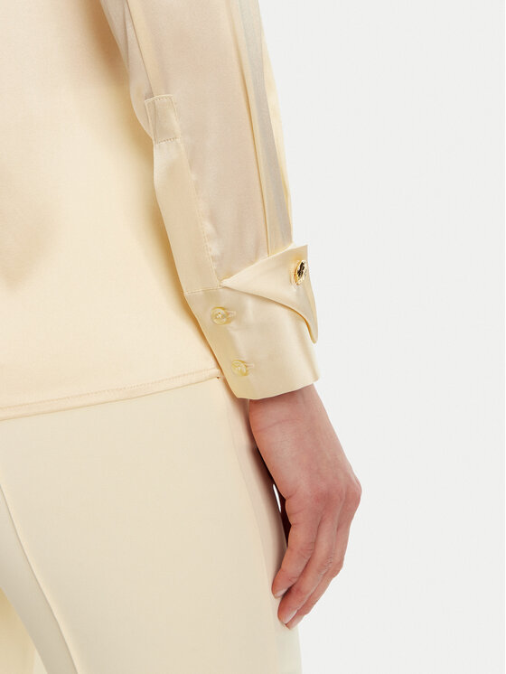 Elisabetta Franchi Elisabetta Franchi Cămașă CA-101-51E2-V420 Galben Regular Fit