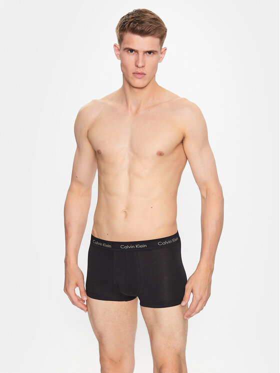 Calvin Klein Underwear Calvin Klein Underwear Komplektas: 3 poros trumpikių 0000U2664G Juoda