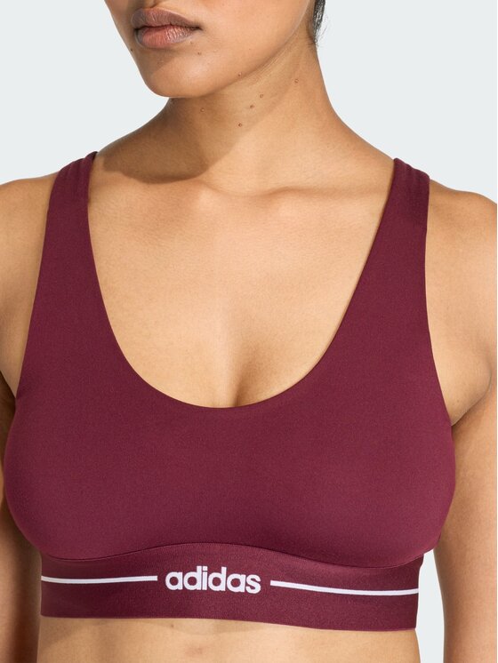 adidas adidas Biustonosz sportowy 158738 Czerwony