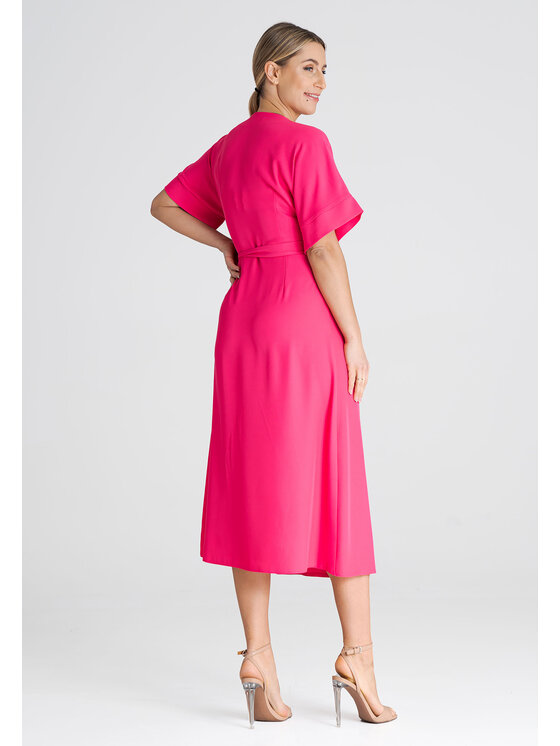 FIGL FIGLFIGL Vestito M959 Rosa Regular Fit