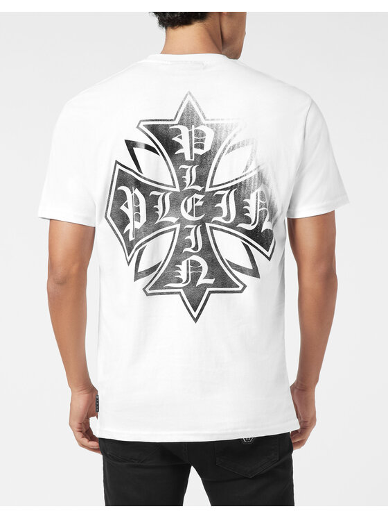 PHILIPP PLEIN PHILIPP PLEIN T-shirt 26211 Bianco Regular Fit
