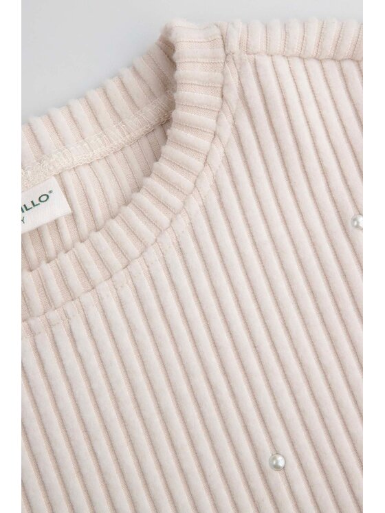 Coccodrillo Coccodrillo Mikina ZC5132101WGJ-003 Écru Regular Fit