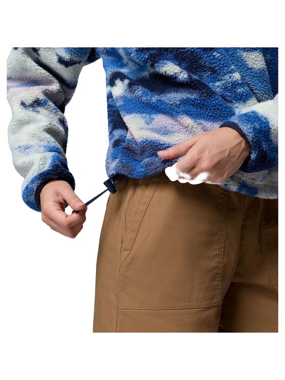 Columbia Columbia Polar Helvetia™ II Printed Cropped Half Snap Fleece Kolorowy Regular Fit