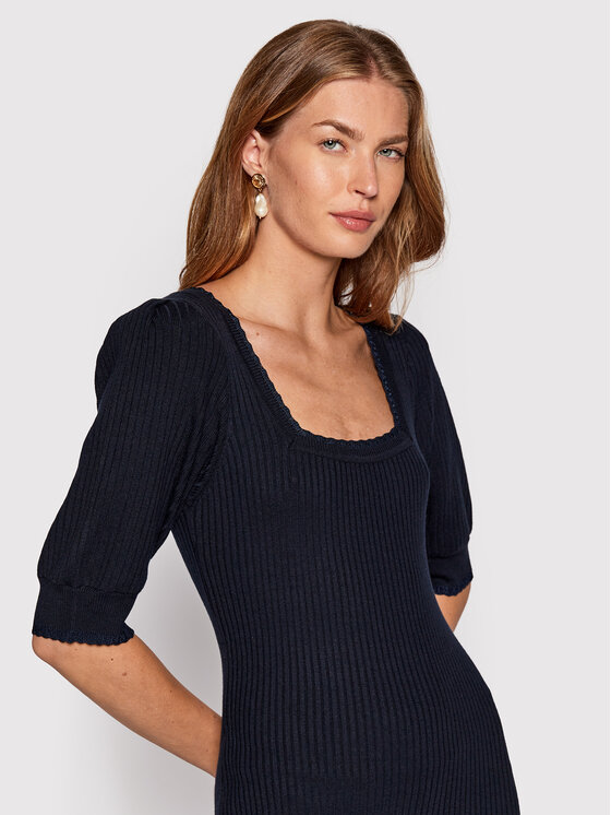 Scotch & Soda Scotch & Soda Kötött ruha 168555 Sötétkék Regular Fit