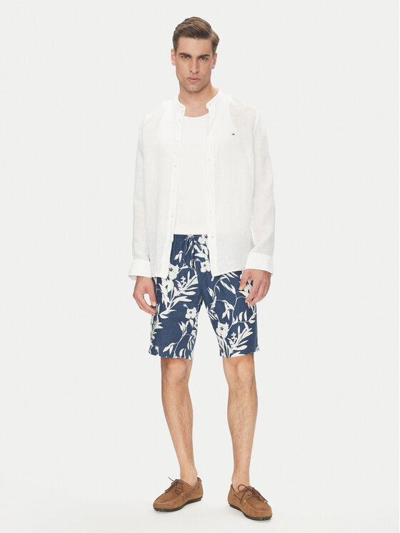 Tommy Hilfiger Tommy Hilfiger Särk MW0MW39271 Valge Regular Fit