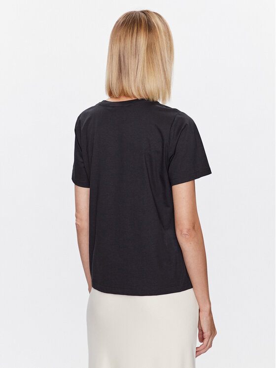 Calvin Klein Calvin Klein Marškinėliai K20K205410 Juoda Regular Fit