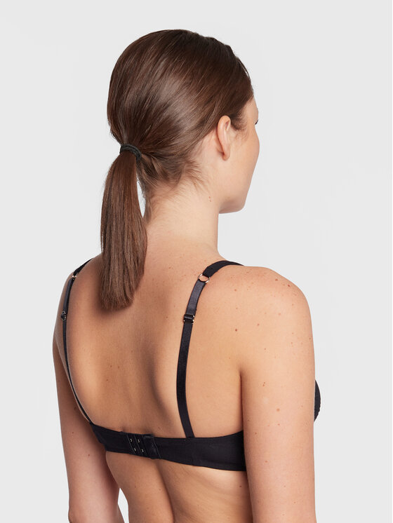 Hanro Hanro Biustonosz braletka Cotton Sensation 1387 Czarny
