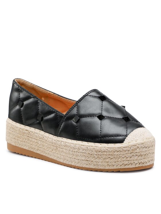 DeeZee Espadrile WS020610-01 Negru