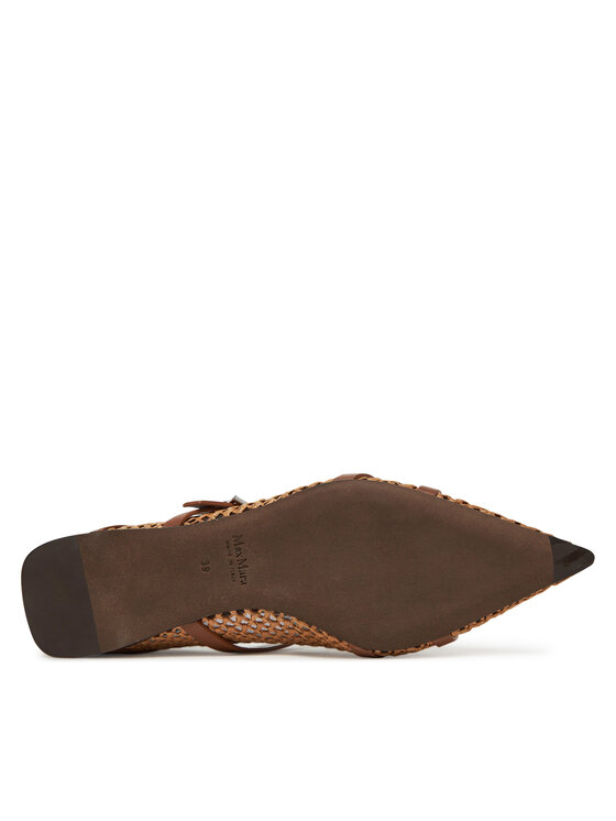 Max Mara Max Mara Ballerine 2514521332600 Marrone