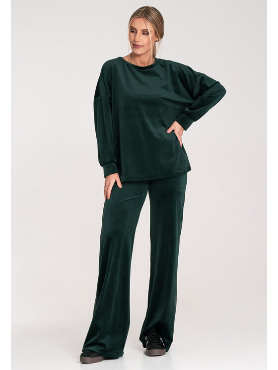 FIGL FIGL Komplet dresowy M1100 Zielony Regular Fit
