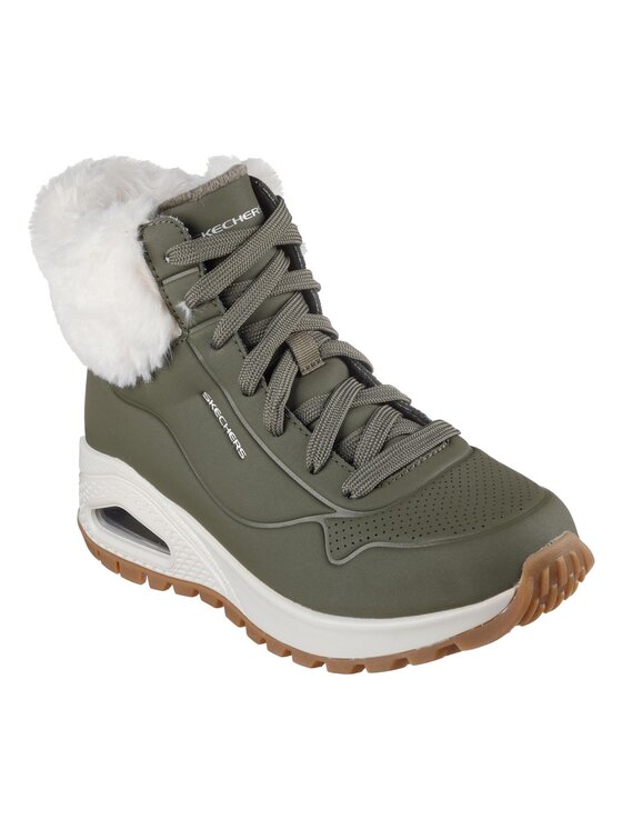 Skechers Skechers Śniegowce 167274-OLV Zielony